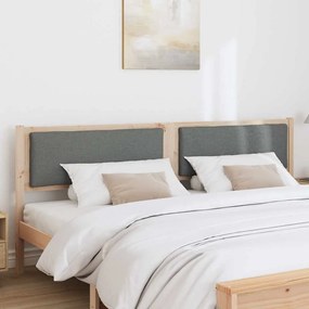 vidaXL Κεφαλάρι Άλλο Καφέ 180 cm Μασίφ ξύλο πεύκου