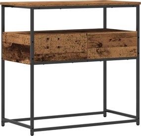 vidaXL Τραπέζι κονσόλας Παλιό Ξύλο 75 x 40 x 75 cm Επεξεργασμένο ξύλο