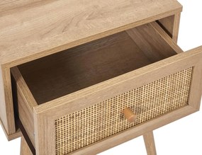 Κομοδίνο Home Deco Factory - 39x39x55.4cm - Καφέ