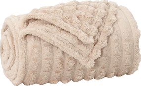vidaXL Ριχτάρια 6 pcs Μπεζ 240 x 220 cm Μαλλί