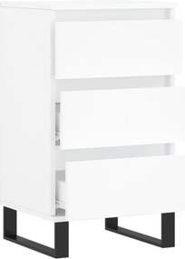 vidaXL Συρταριέρα Λευκή 40 x 35 x 70 εκ. από Επεξεργασμένο Ξύλο