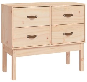 vidaXL Ντουλάπι Κονσόλα 90 x 40 x 78 εκ. από Μασίφ Ξύλο Πεύκου