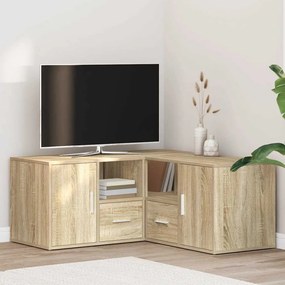 vidaXL Ντουλάπι Γωνιακό Sonoma Δρυς 160x40x45 εκ. Επεξεργασμένο Ξύλο
