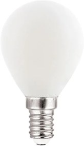 Λαμπτήρας LED Filament E14 Retro 6W 4000K Frosty  (10 τεμάχια)