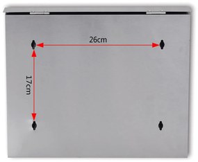 Γραμματοκιβώτιο από Ανοξείδωτο Ατσάλι