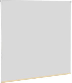 vidaXL Roller Blind Blackout Μπεζ 165x130 cm Πλάτος υφάσματος 161,6cm
