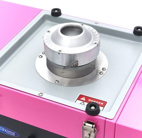 Candy Floss Machine – Ø 52cm – Pink – with Cart