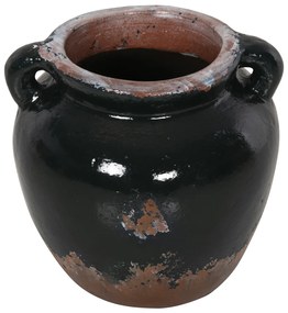 ΔΙΑΚΟΣΜΗΤΙΚΟ ΒΑΖΟ HM4380 ΤΕΡΑΚΟΤΑ ΣΕ ANTIQUE ΠΡΑΣΙΝΗ ΑΠΟΧΡΩΣΗ Φ26Χ26Yεκ.