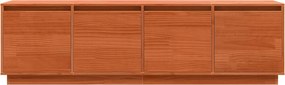 vidaXL Ντουλάπι TV 156 x 37 x 45 εκ Καφέ Επεξεργασμένο Ξύλο