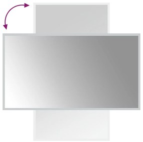 vidaXL Καθρέφτης Μπάνιου με LED 50x90 εκ.