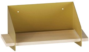 Ράφι Τοίχου Medium Arm 491CRT1304 40x19x20cm Gold