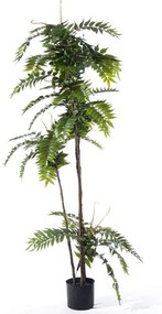Τεχνητό Δέντρο Κέδρος Τριπλού Κορμού Cedrus 3501-6 90x90x160cm Green Supergreens Polyethylene,Fabric