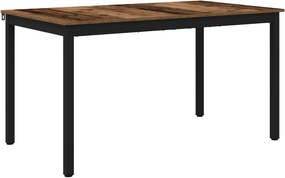 vidaXL Τραπεζαρίες ΜΕΤΑΛΛΟ