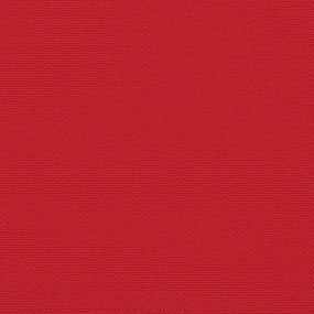 Σκίαστρο Πλαϊνό Συρόμενο Βεράντας Κόκκινο 220 x 1200 εκ. - Κόκκινο