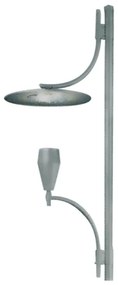 Φωτιστικό Πλατείας Κεφαλή Ε27 Γκρι IP658338V ACA-8338V-Γκρι 8338V