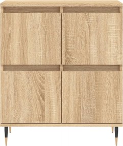 vidaXL Συρταριέρα Sonoma Δρυς 60x35x70 εκ. Επεξεργασμένο Ξύλο