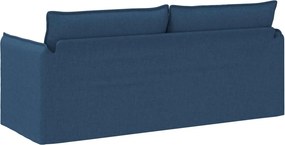 vidaXL Καναπές Μπλε 196 x 82 x 85 εκ ύφασμα
