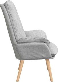 vidaXL Πολυθρόνα Σκίουρος Γκρί 69 x 74 x 93 εκ.