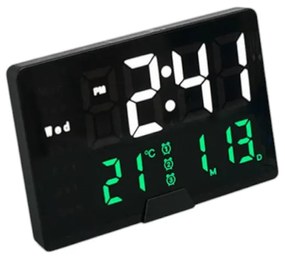 Ψηφιακό ρολόι – Ξυπνητήρι - 6627 - 466271 - Black-466271_b