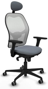 Καρέκλα γραφείου με κεφαλάρι Piqueras y Crespo 3D036G1 Γκρι