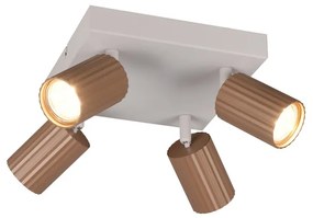 Φωτιστικό Σποτ Trio Lighting SOKA 867730465 Καφετί (Coffee)
