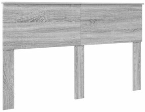 vidaXL Κεφαλάρι Γκρίζο Σονομα 150 cm Επεξεργασμένο ξύλο