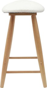 vidaXL Καρέκλες φαγητού 2 pcs Φυσικό 46 x 37 x 63 εκ