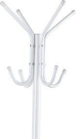 Καλόγερος ρούχων Piero μέταλλο λευκό Φ44x181εκ 44x44x181 εκ.