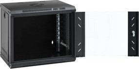 vidaXL Ντουλάπι Δικτύου Επιτοίχιο 9U 19" IP20 53x40x45 εκ.