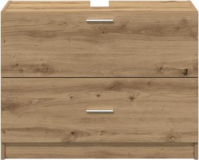 vidaXL Ντουλάπι Μπάνιου Artisan Oak 78 x 37 x 59 cm Επεξεργασμένο ξύλο