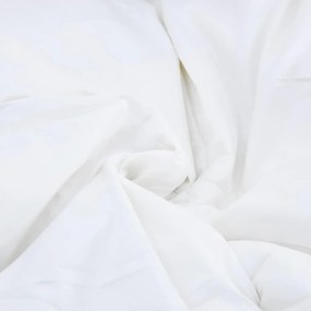 vidaXL Κουβέρτα 2 σε 1 Λευκό 140 x 200 cm Φτερό