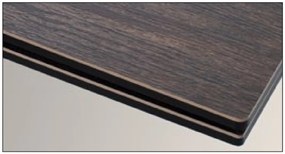 Τραπεζαρία Καφέ Μασίφ 180x90x76
