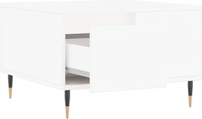 vidaXL Τραπεζάκι Σαλονιού Λευκό 55x55x36,5 εκ. από Επεξεργασμένο Ξύλο
