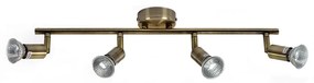 Φωτιστικό Οροφής Spot SE 140-BR4 77-4450 Saba Bronze Homelighting Metal