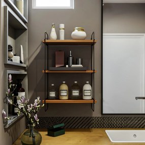 Wall Shelf Pulalis - Walnut Walnut