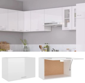 vidaXL Ντουλάπι Κρεμαστό Lyon Γυαλιστερό Λευκό 60x31x40εκ. από