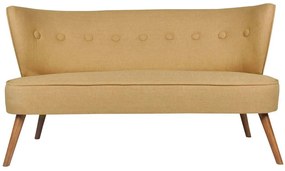 Καναπές Διθέσιος Bienville 558ZEN1202 141x73x77cm Milky Brown