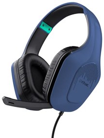 Trust TR-24991 GXT 415 Zirox Over Ear Gaming Headset με σύνδεση 3.5mm Μπλε