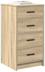 vidaXL Σαλονιού Καρυδιάς 40x41x75 εκ. Επεξεργασμένο Ξύλο