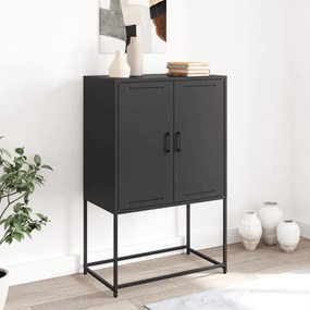 Έπιπλο Τηλεόρασης Πράσινο Λαδί 100,5x39x60,5 εκ. από Ατσάλι - Πράσινο