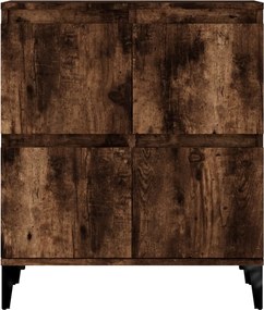 vidaXL Ντουλάπι Καπνιστή Δρυς 60x35x70 εκ. από Επεξεργασμένο Ξύλο