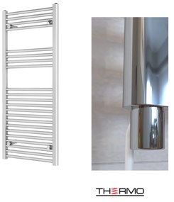 Thermo ALTO Θερμαινόμενη πετσετοκρεμάστρα από Mild Steel με ηλεκτρική λειτουργία, 120x50cm Chrome