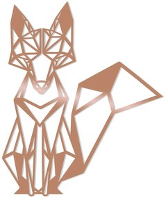 Διακοσμητικό Τοίχου Fox 891TNL1230 33x40cm Copper Wallity Μέταλλο