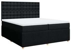 ΚΡΕΒΑΤΙ BOXSPRING ΜΕ ΣΤΡΩΜΑ ΜΑΥΡΟ 200X200 ΕΚ. ΥΦΑΣΜΑΤΙΝΟ 3292179