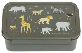 Φαγητοδοχείο Με Χωρίσματα 1.2lt (22x14.5x7) Α Little Lovely Company Savanna BBSAGR65