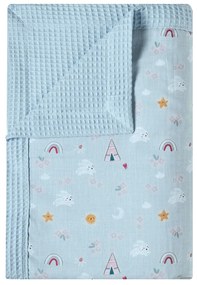 Κουβέρτα Πικέ Αγκαλιάς (65x100) 2 Όψεων Kentia Stylish Kounelito