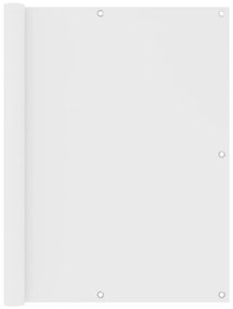 Διαχωριστικό Βεράντας Λευκό 120 x 300 εκ. Ύφασμα Oxford