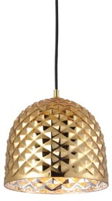 Φωτιστικό Οροφής 1ΧΕ27 V36352PB Φ24ΧΗ120cm Bronze Aca Glass