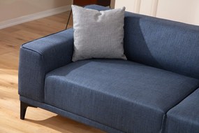3-Seat Sofa Petra 3 - Blue Blue