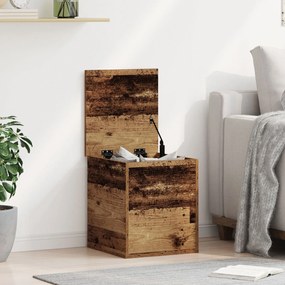 vidaXL Κουτί Αποθήκευσης από Παλιό Ξύλο 40x42x46 εκ.